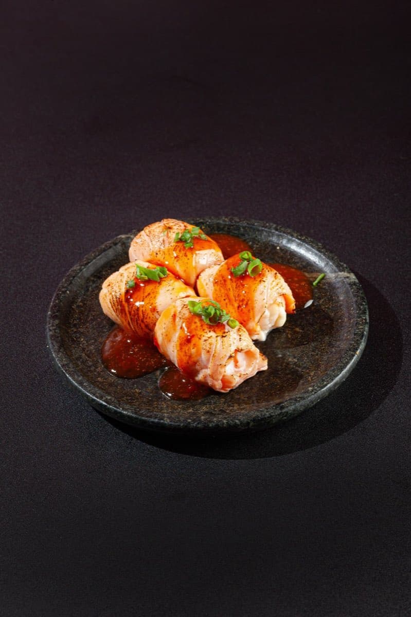 Ebi Roll com Molho Sweet Sauce - 4 Unidades