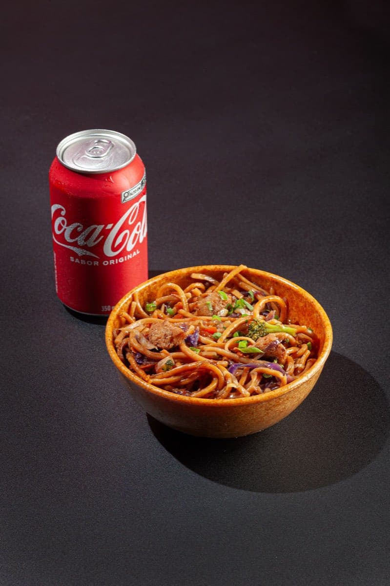 Yakissoba de Frango + Coca-Cola 350ml
